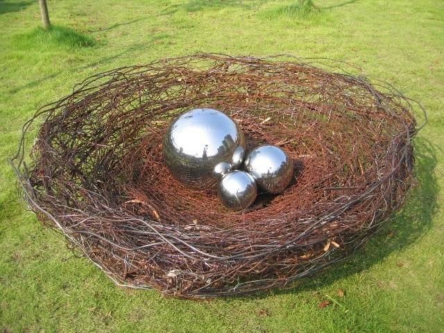 林家卫的废品雕塑