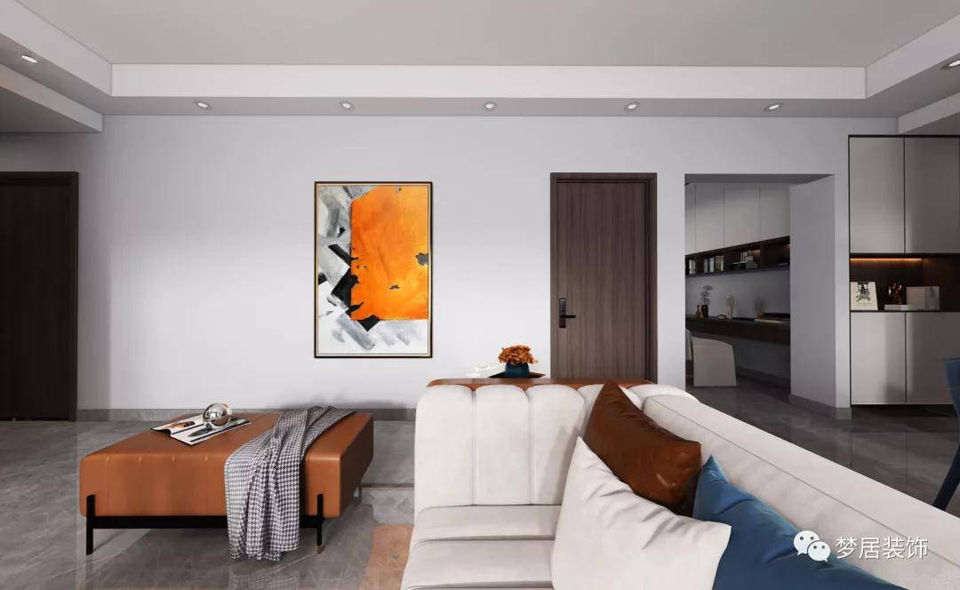 如何打造氛围感家居中山梦居装饰现代简约风格装修案例赏析
