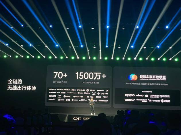 功能|OPPO发布智行解决方案，2022年落地1500万+车辆