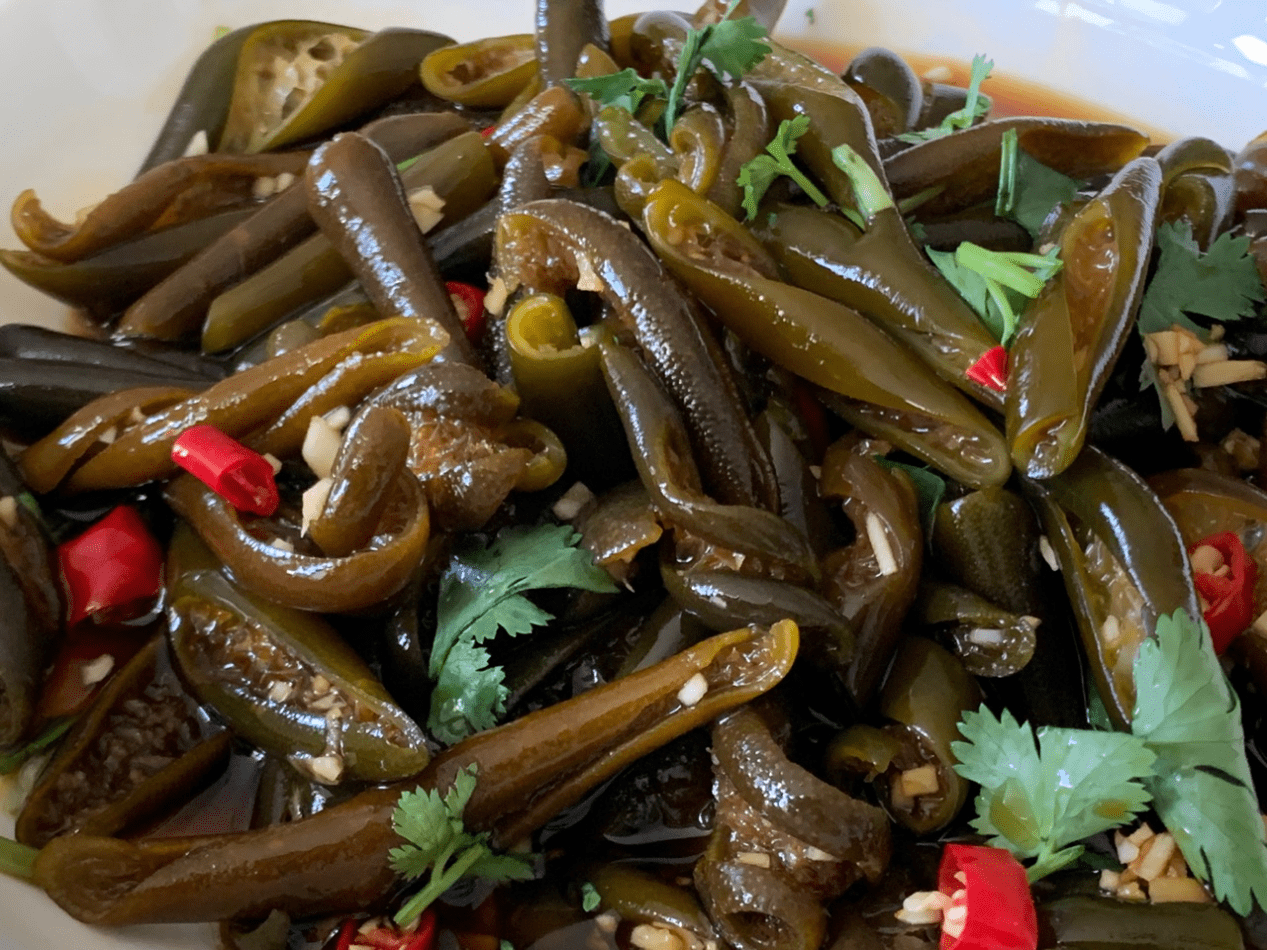 原创家常酸辣海茸酸辣开胃拌一拌就上桌家人抢着吃