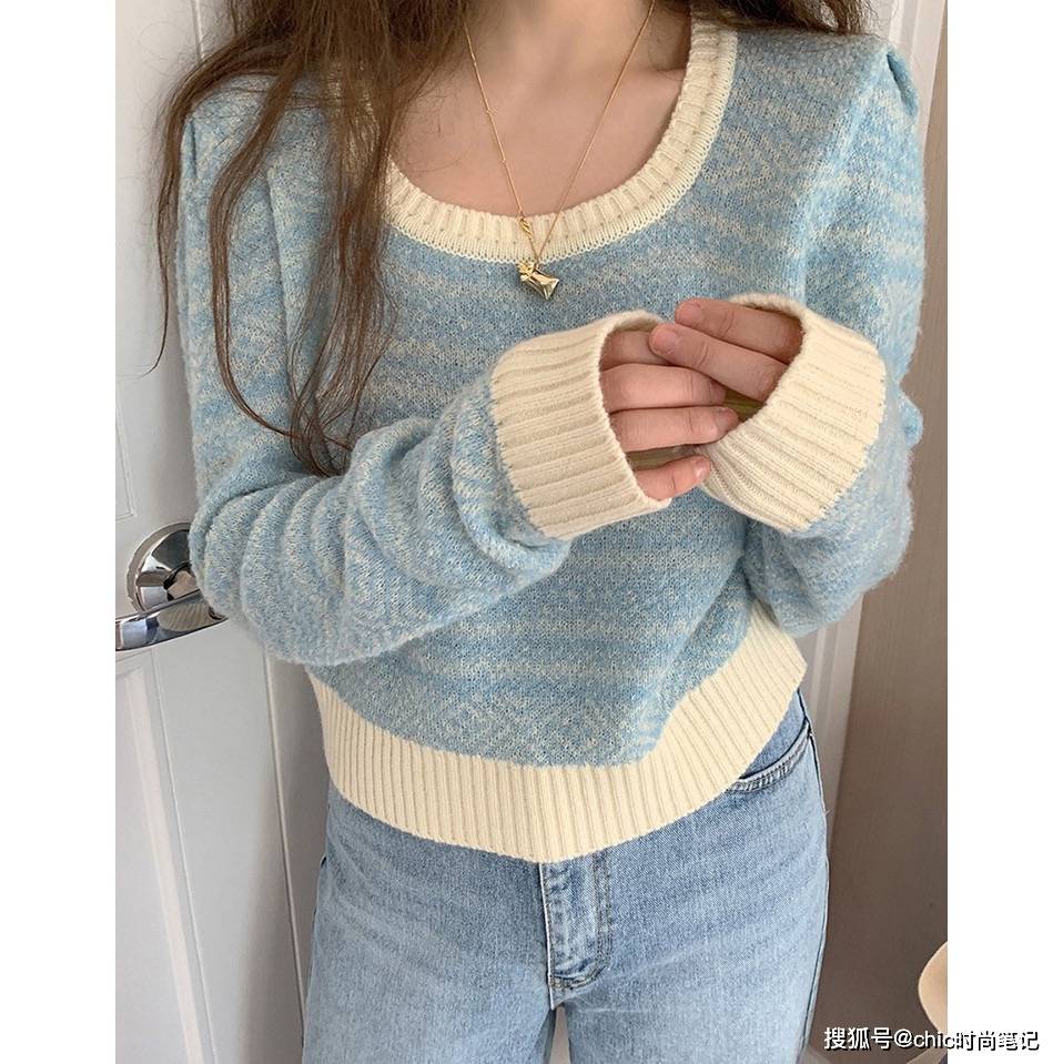 整体 无端刮起的一抹软糯baby蓝,竟能为冰冷的秋冬增加一层氛围滤镜!
