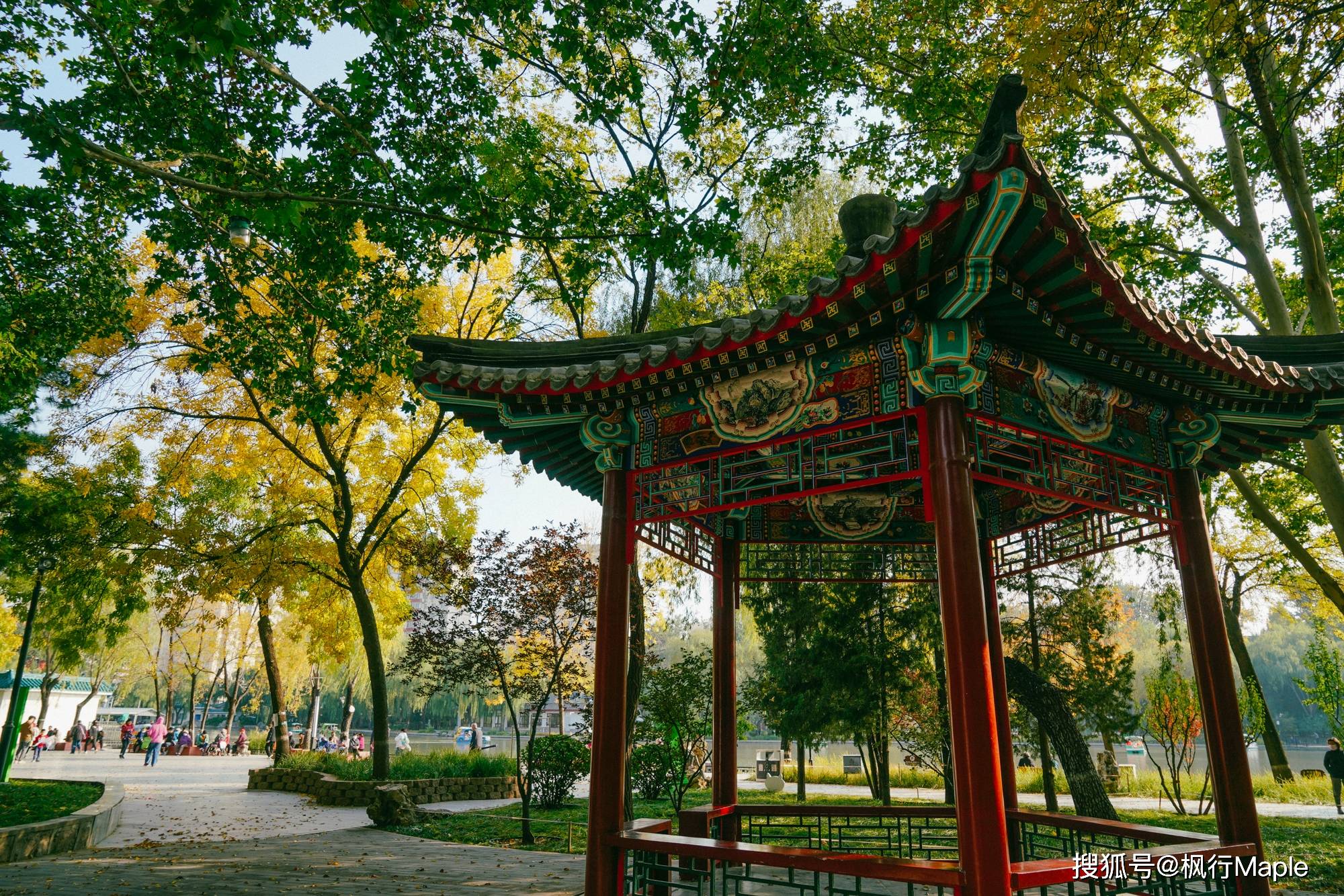 北二环高质量闲逛，三个免费公园，串联起京城别样秋天