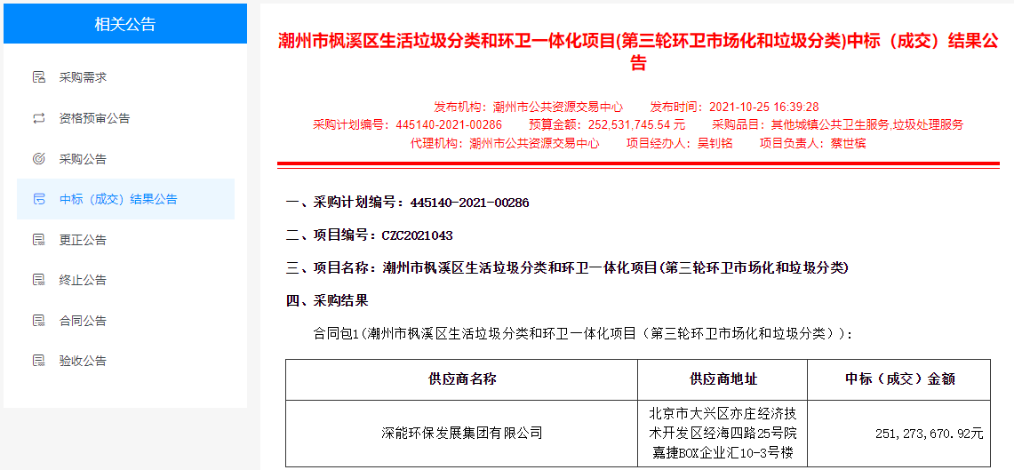 潮州分类信息