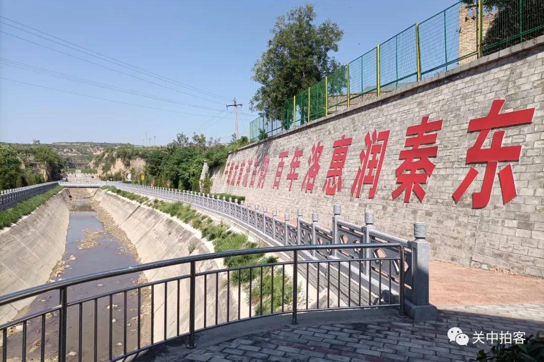 原创大荔县义井村走进龙首渠引洛古灌区参观洛惠渠五号洞遗址