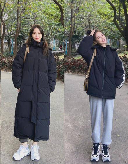 季节 秋冬在穿“羽绒服”的时候，建议多配这3种下装，很温暖显瘦！