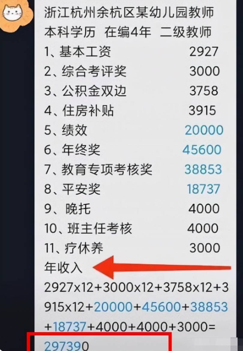 涨工资|幼儿园老师晒“天价”工资单，引家长质疑，都这样了还要涨工资