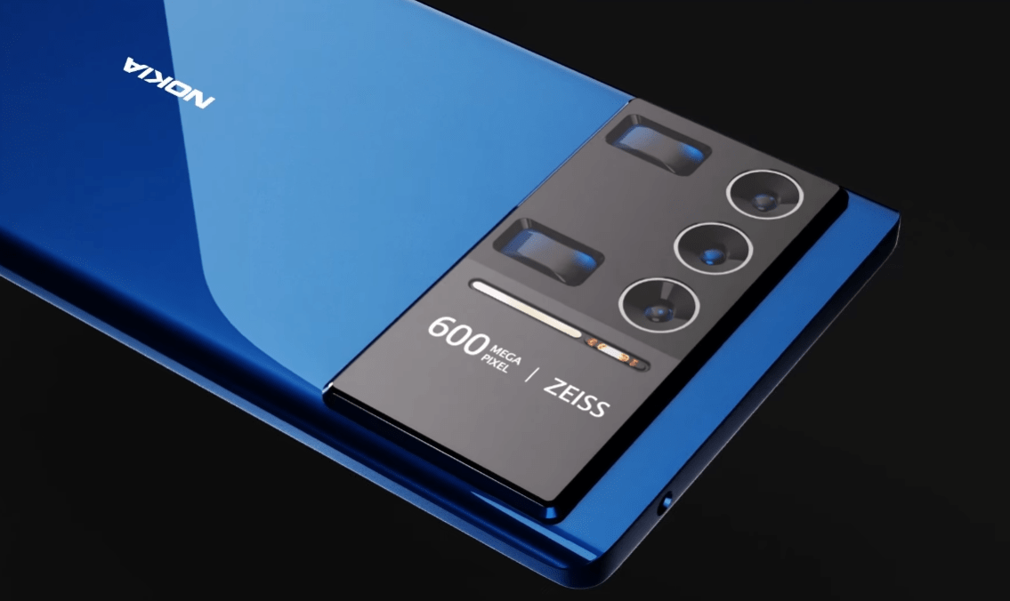 原创诺基亚x100渲染图:7250mah 6亿像素,横置相机内含双潜望长焦