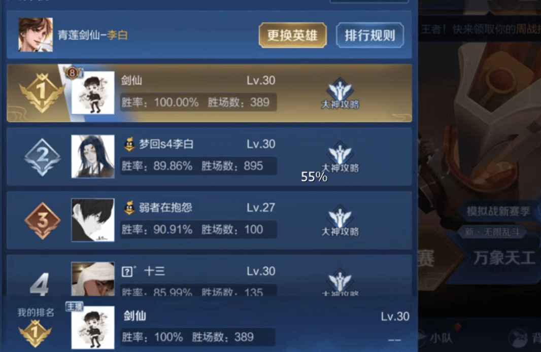 新冠疫苗的第二针肿了 王者荣耀 剑仙成功拿到李白国服最强标 昔日龙坑5杀让人怀念