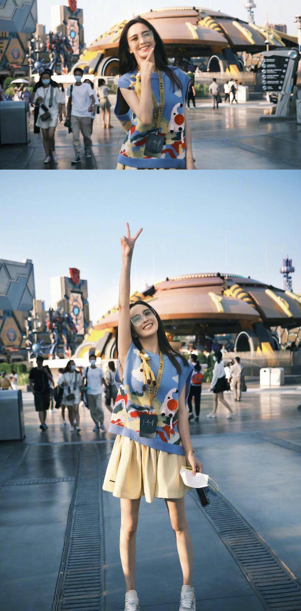 影城 半个娱乐圈都打卡的环球影城开业了，如何get明星同款穿搭？