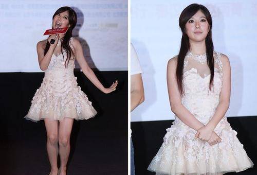 增加了 赵奕欢还是长发好看，清纯甜美，但穿白裙挺“有料”，真可盐可甜