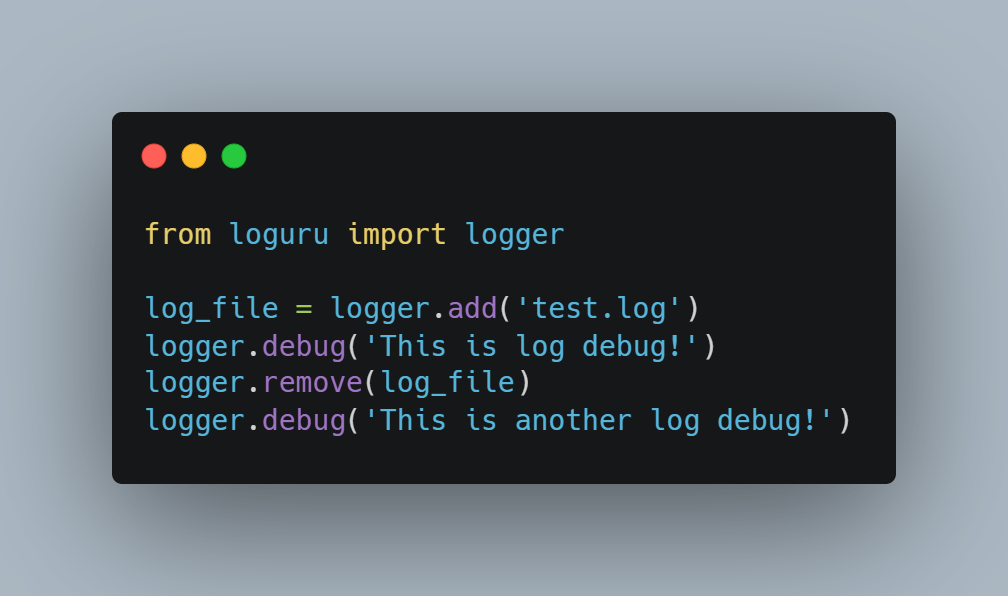 Loguru:Python 日志终极解决方案_配置