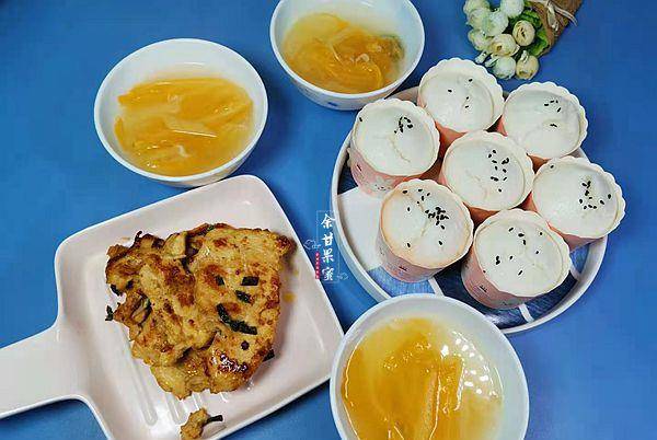 虾皮|三人早餐巧搭配，糕点蒸一蒸上桌，香甜味美大人小孩子都喜欢