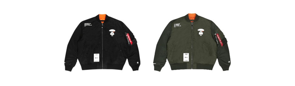 设计 AAPE× ALPHA INDUSTRIES 联名系列全新发布