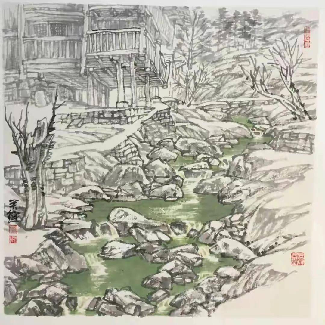 小样|巴山渝水情丨重庆丨谢关键作品欣赏