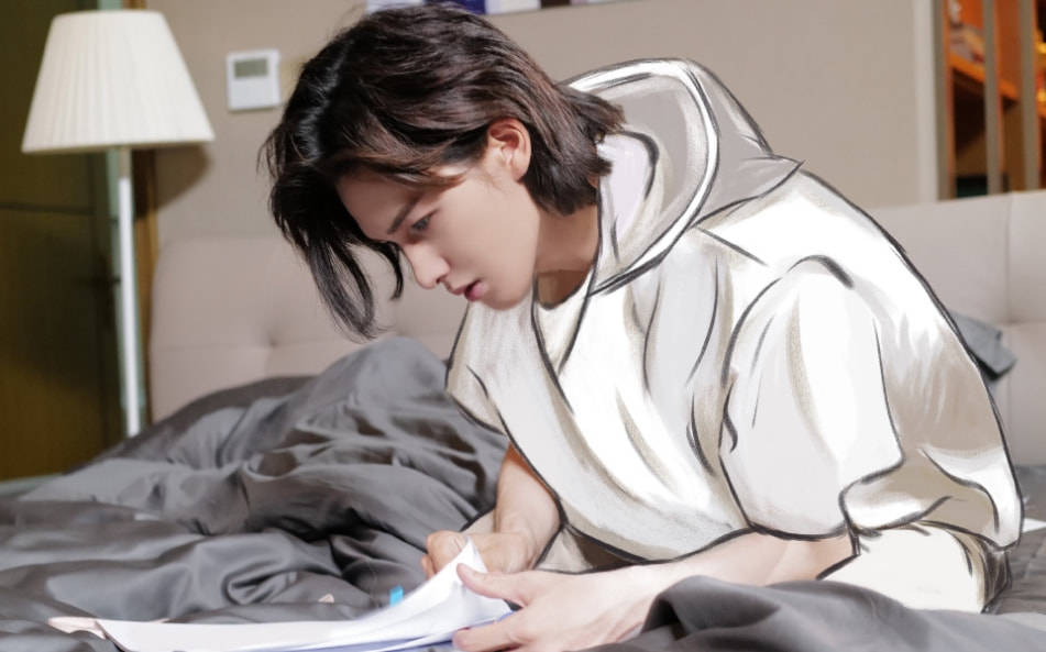 冰上|朱正廷冬奥献礼剧杀青，为角色特地留长发，解锁“冰上精灵”之称！