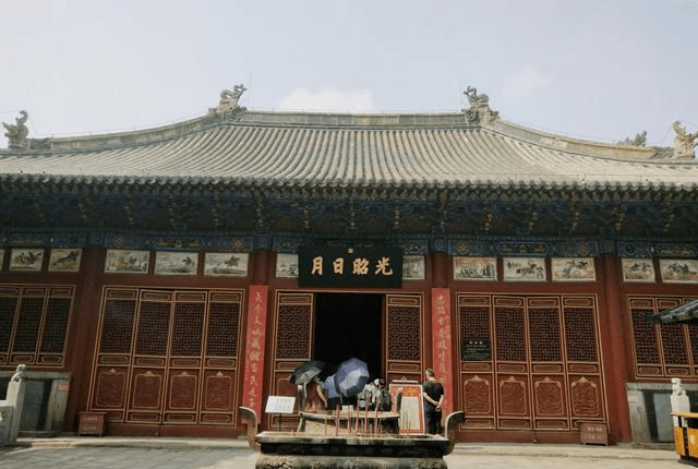 海内外三大关庙之一,是一处保存完整的古建筑群_旅游