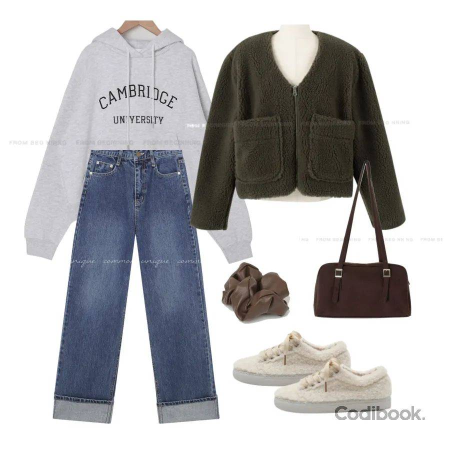 羊羔 秋冬高级通勤穿搭，好看又保暖！