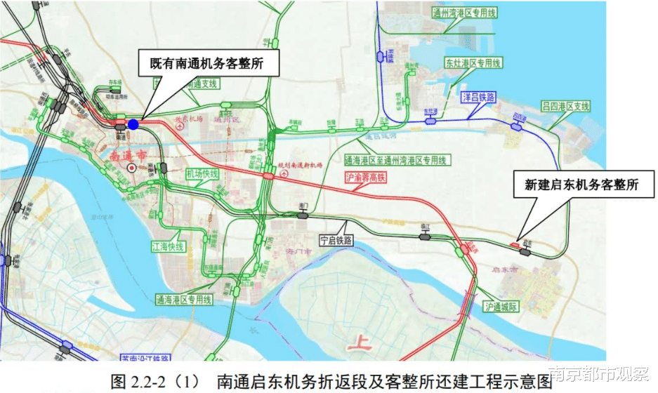 好消息北沿江高鐵先開段首次確定並進行了環評全本公示