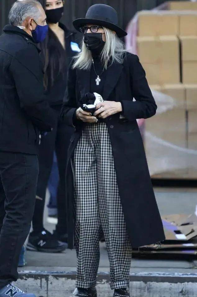 Keaton 无惧年龄的好莱坞演员黛安·基顿如何穿出自己最美的样子?