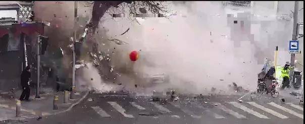 位于北京市西城区西绒线胡同1号的北京德峰餐厅发生液化石油气爆炸