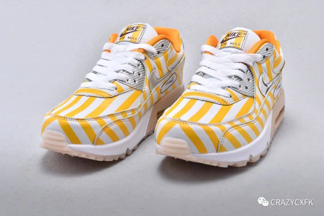 Mart 耐克 Nike Air Max 90 SE Swoosh Mart 炸鸡元素小气垫运动鞋