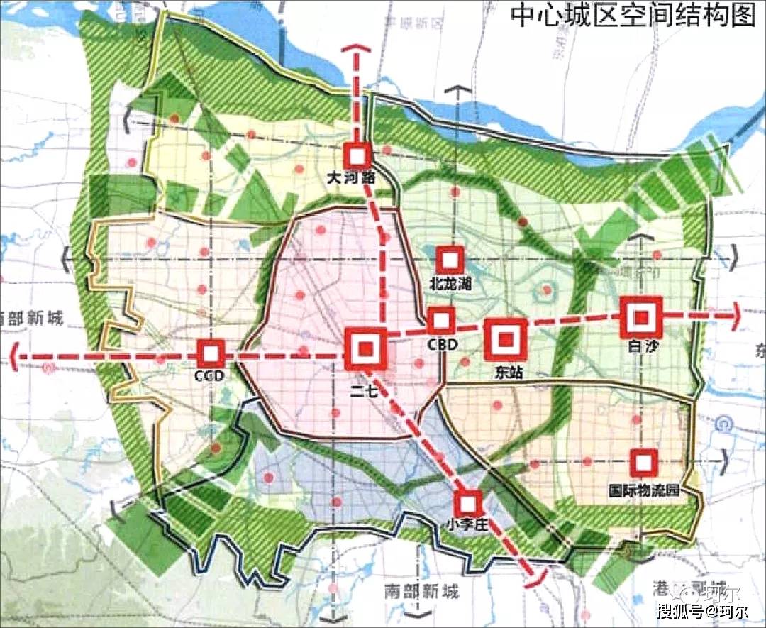 郑州市控规图图片