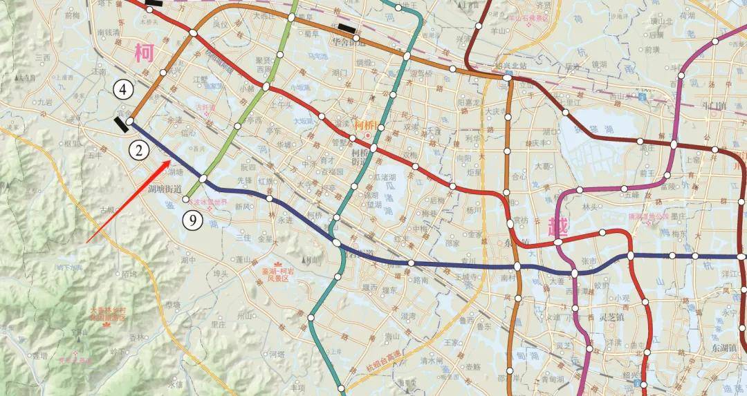 官方实锤绍兴地铁2号线往柯岩
