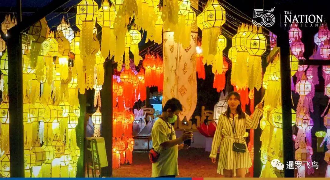 清迈已为2021泰国水灯节盛装打扮，10场巨型花车游等你来