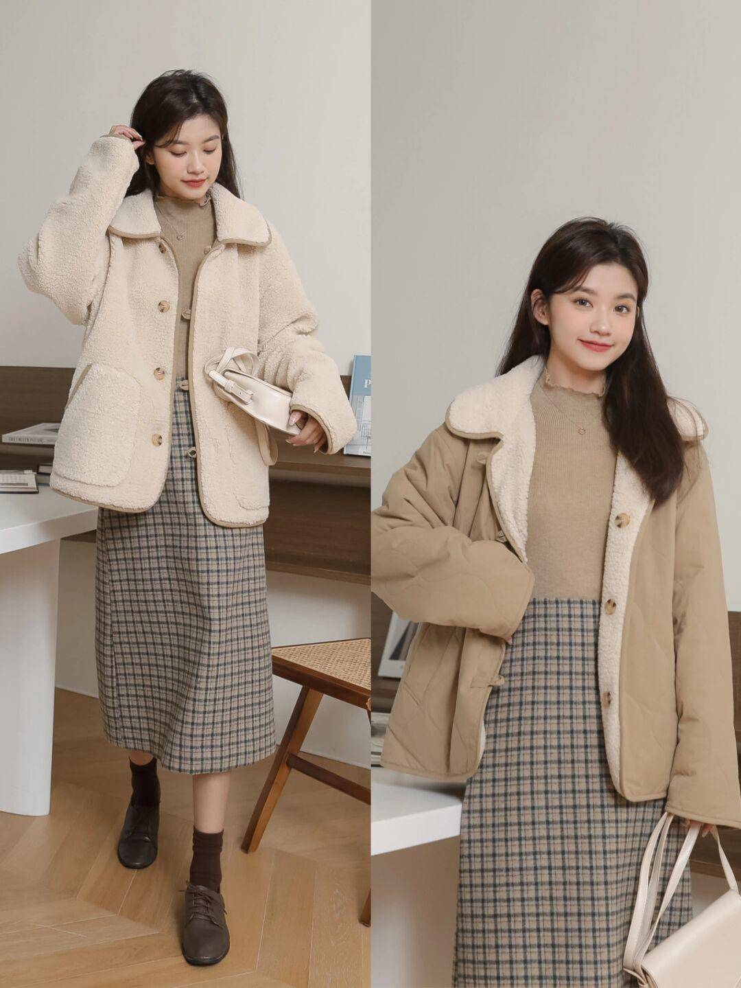 羊羔 普通女生冬天怎么穿才洋气?看看这些穿搭造型,日常实用又显气质