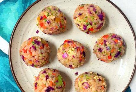 杂粮|夏天,我家早餐从不买,饭团简单好学更健康,口感美味家人爱