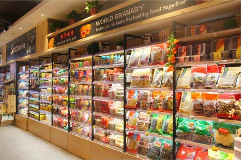 品类|绿色的零食小铺休闲零食给顾客带来好的购物动线