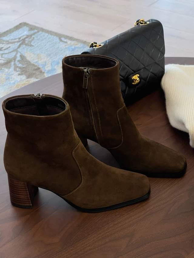 高个子 冬天变美小心机,搭配短靴显气质,轻松赢得美人心的时尚好物