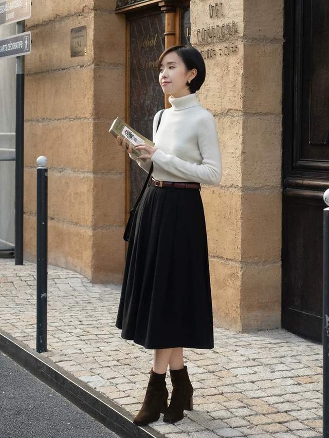 腰围 冬天怎么穿才显瘦？三个穿搭技巧，照着穿不会错