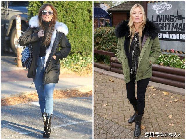 牛仔服 “外套+毛领”，冬季这么选，时髦与温暖可以兼得