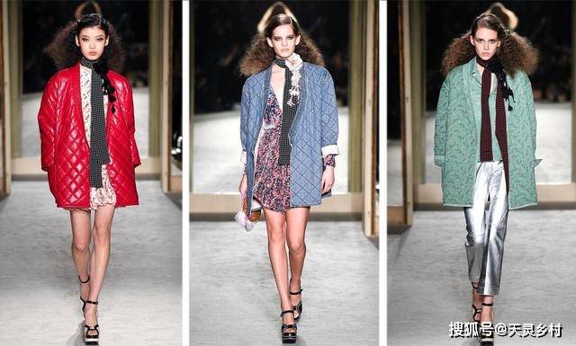 腰带 别再跟风加拿大鹅了，今冬流行的还有绗缝棉衣，4个技巧远离土气