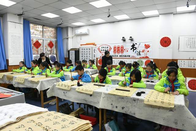 教育|灿烂笑容，多彩课后，蓝田北小校园里“双减”百日孩子的快乐生活