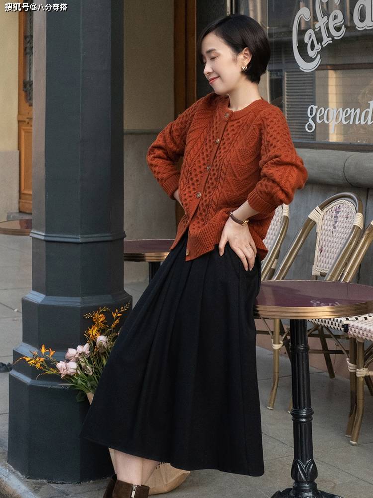 整体 冬天“毛衣”怎么穿更高级？这些保暖温柔的搭配，照搬也不会错