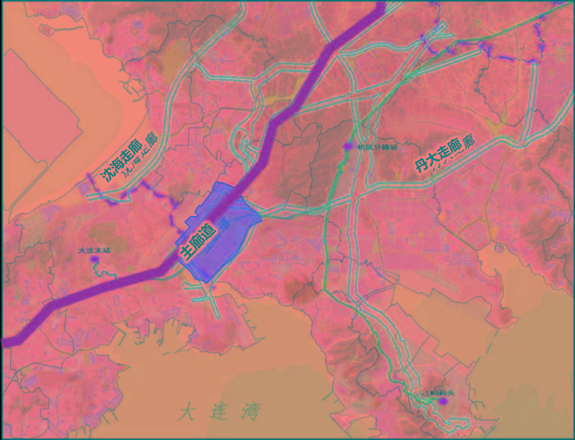 南部城区位于金普新区与大连市主城区的交界蜂腰处.