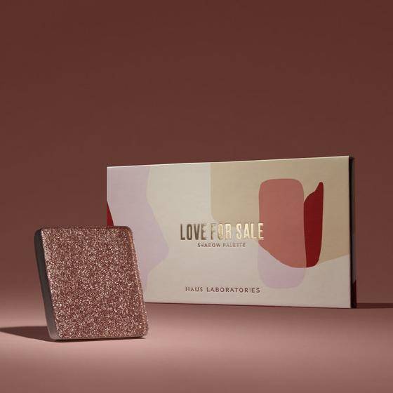 hauslaboratories彩妆推出loveforsale眼影盘