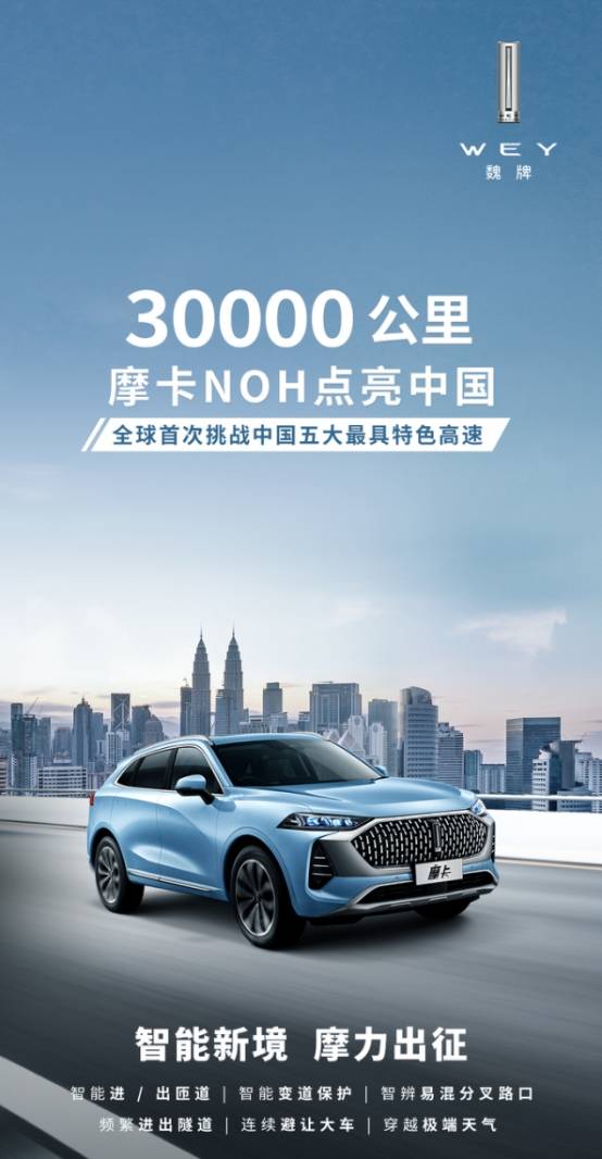 魏牌摩卡NOH即将上线，合资望尘莫及