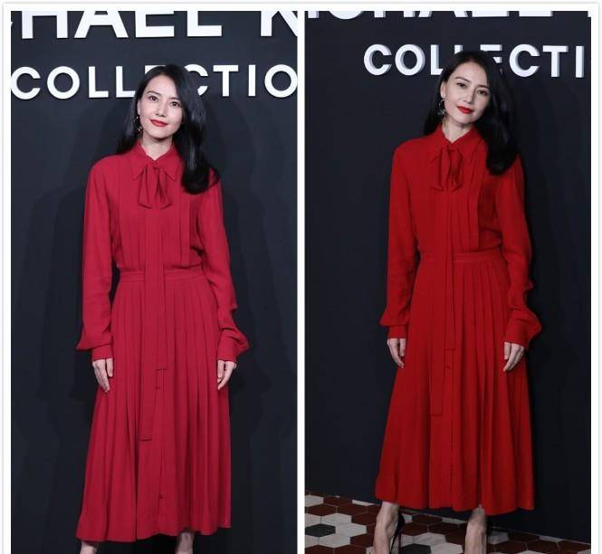 杨颖 杨颖和高圆圆一同出镜，哪能看出相差了9岁，甜美和高贵谁更迷人