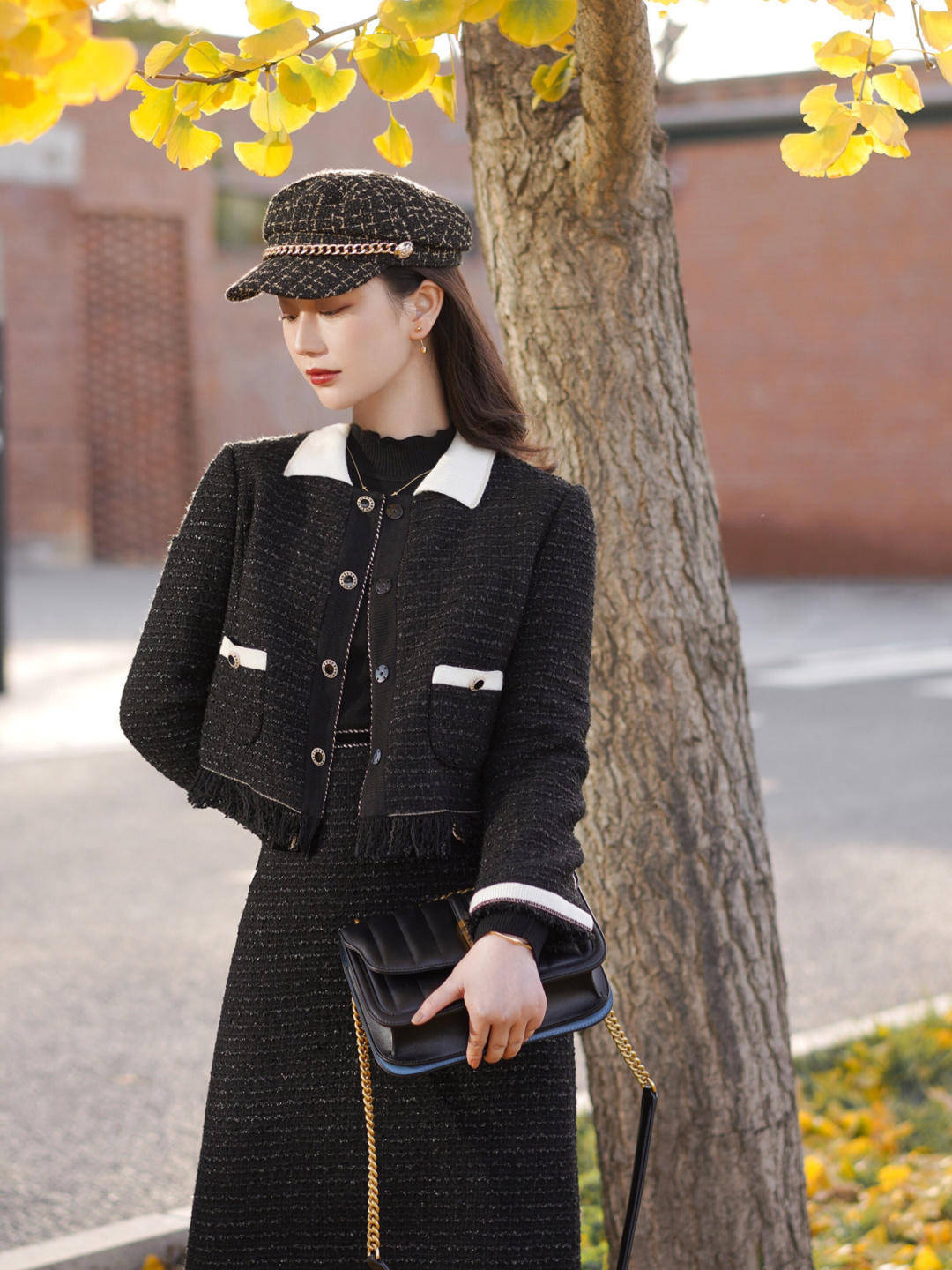 原创精致女人都爱穿小香风套装学会这些技巧提升气质又洋气