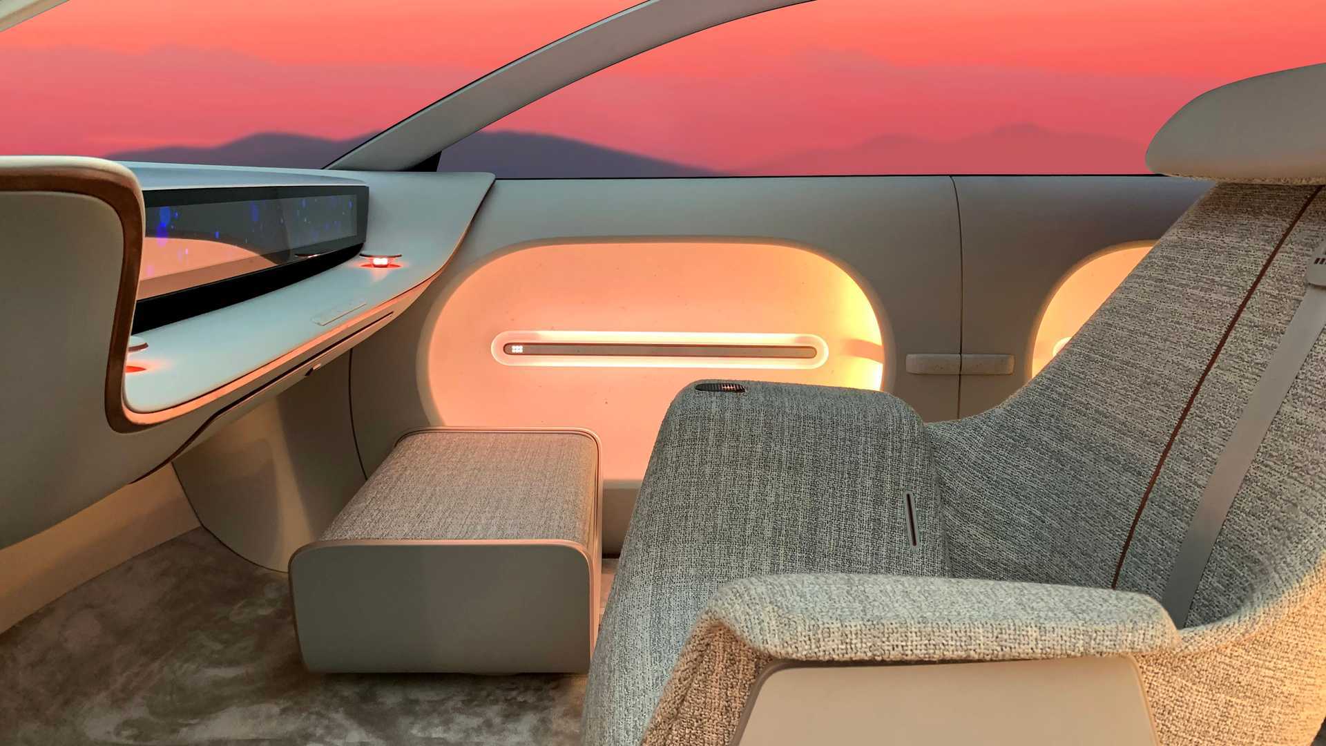 现代seven概念车首发定位移动休息室家居气息十足