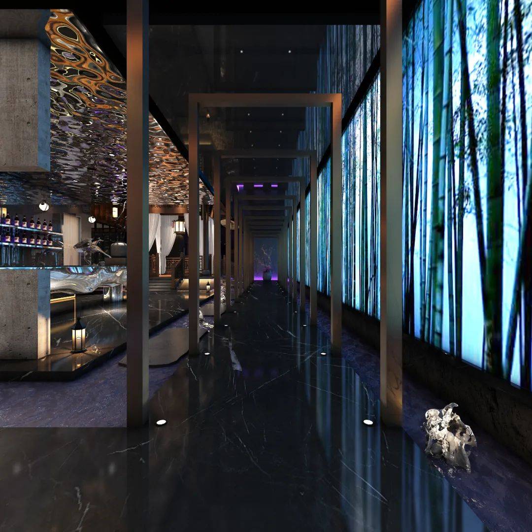 博仁设计帕赛餐饮会所设计春有百花秋有月