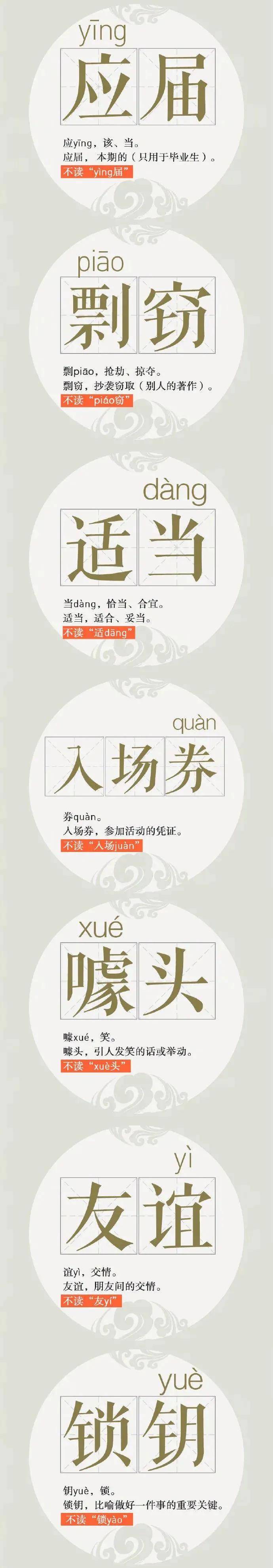 蛋挞|人民日报：60个极易读错的词，你能读对多少?