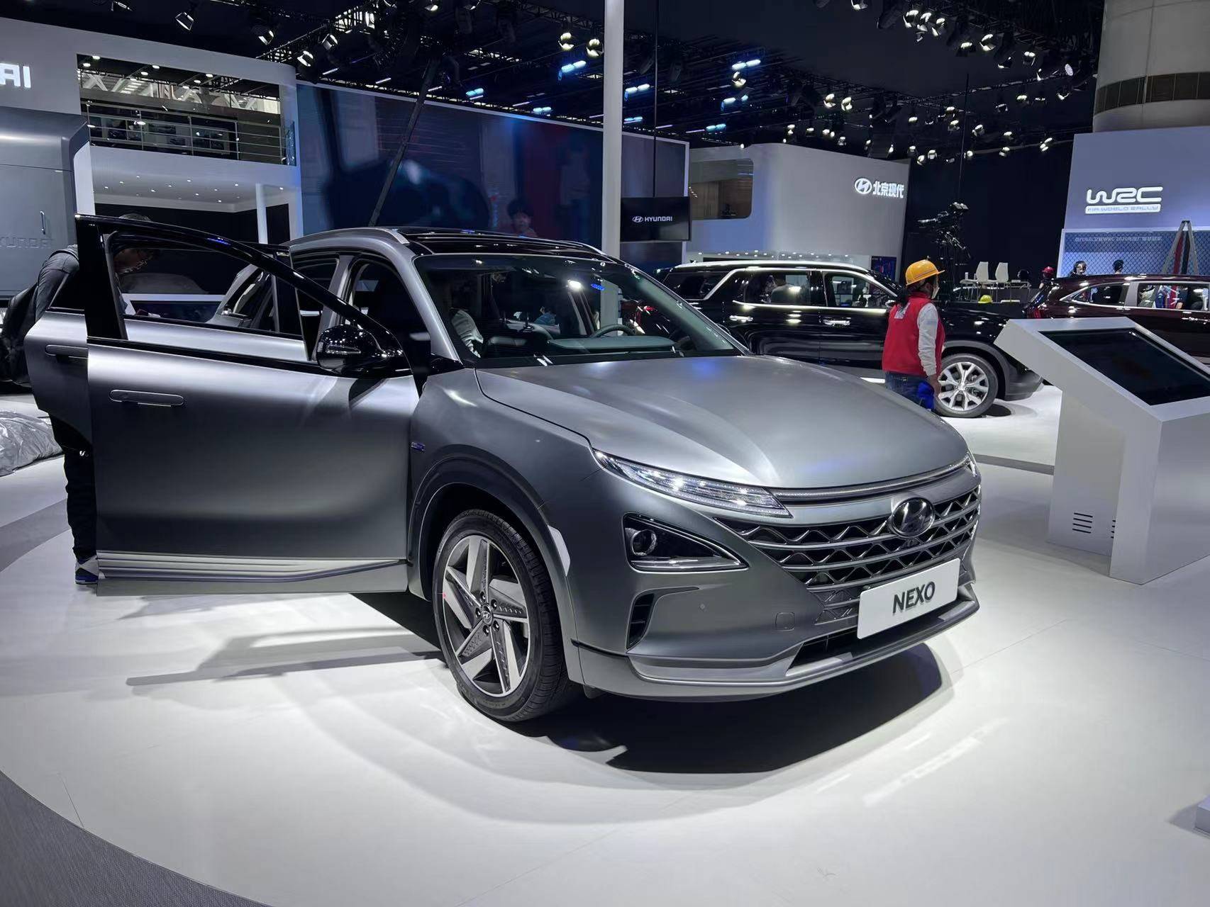 原创2021广州车展探馆|采用氢燃料电池驱动,中国版现代nexo实车亮相