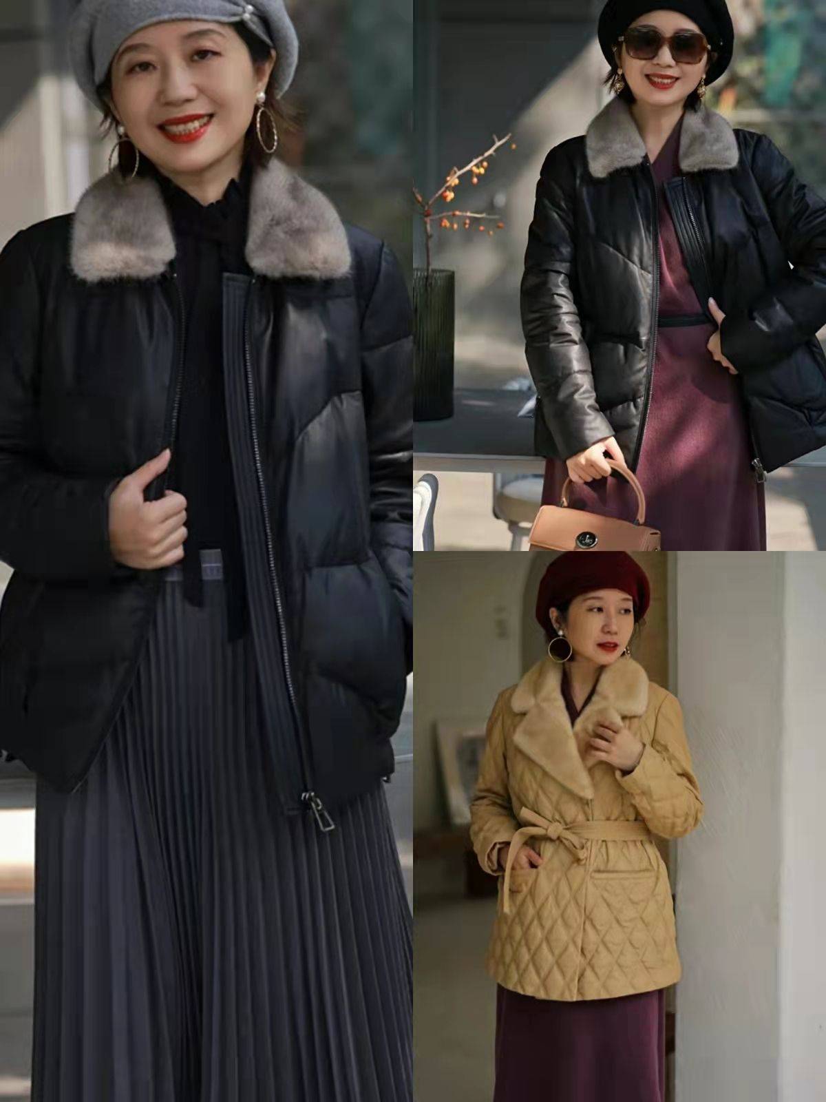 大衣 女人上了年纪也别随便穿，冬季建议瞧瞧她们，这才是真正的优雅