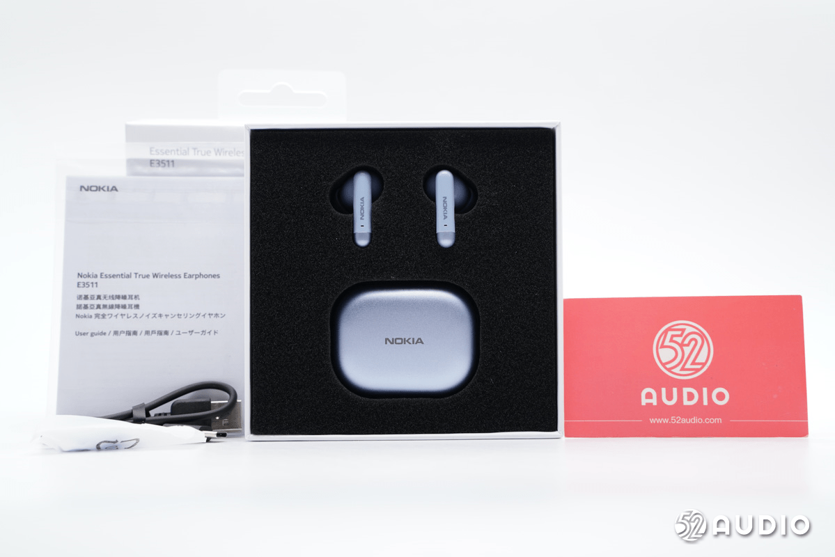 采用恒玄BES2500系列主控方案，NOKIA诺基亚E3511真无线降噪耳机拆解报告