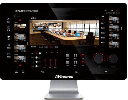 avhomes艾威4k分布式坐席管控平台4k分布式坐席输入输出节点