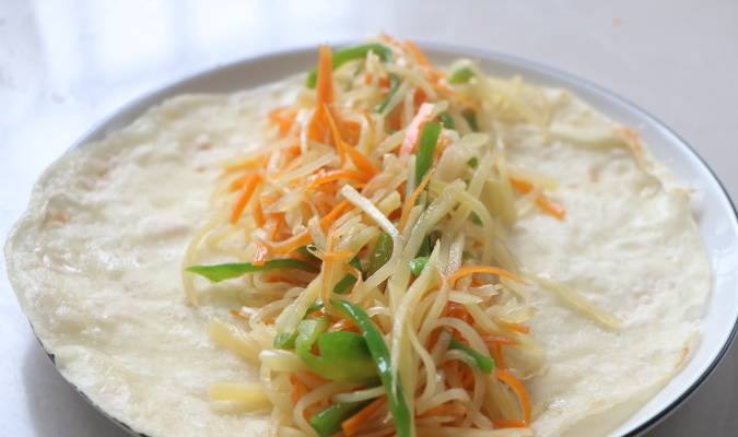 煎饼|2天不吃就馋，比包子简单方便，比煎饼营养丰富，2分钟学会